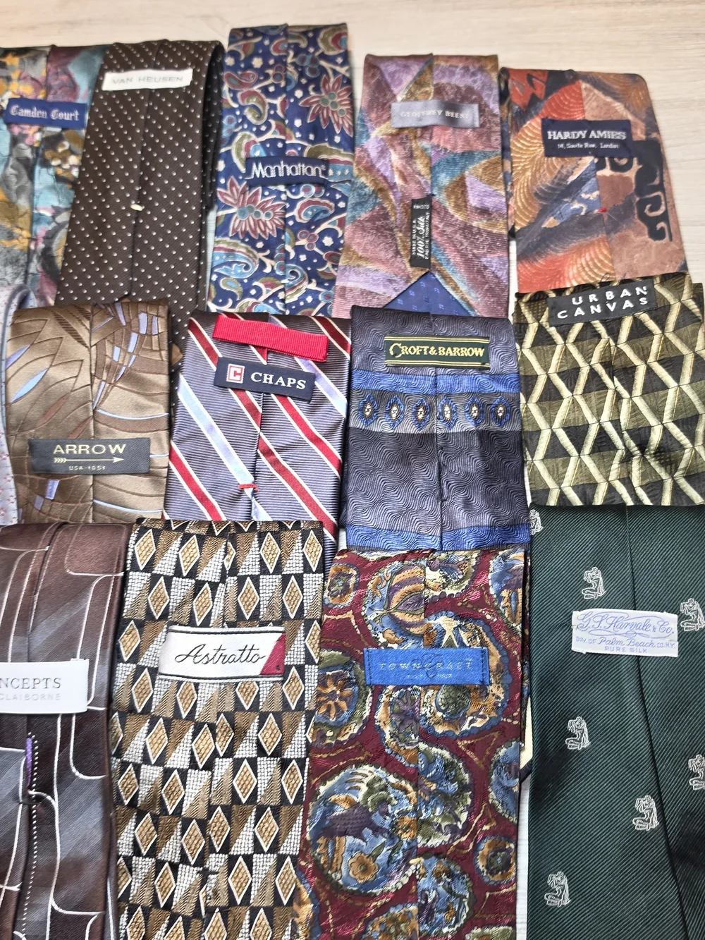 Men's Neck Tie Bundle Multi-colors